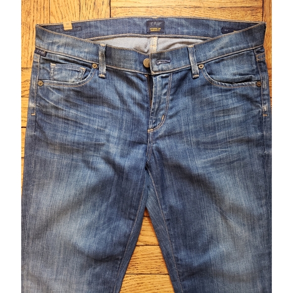 Citizens of Humanity Stone wash Blue jeans - Picture 6 of 11